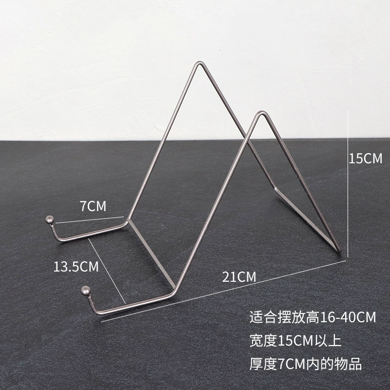 Оптовые декоративные орнаменты plate holder display stand clock display bracket hanging plate photo frame tray appreciation plate porcelain plate support