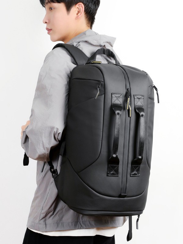 Nueva bolsa de viaje portátil, mochila de gran capacidad, mochila multifuncional para hombres, mochila de computadora de hombro de negocios