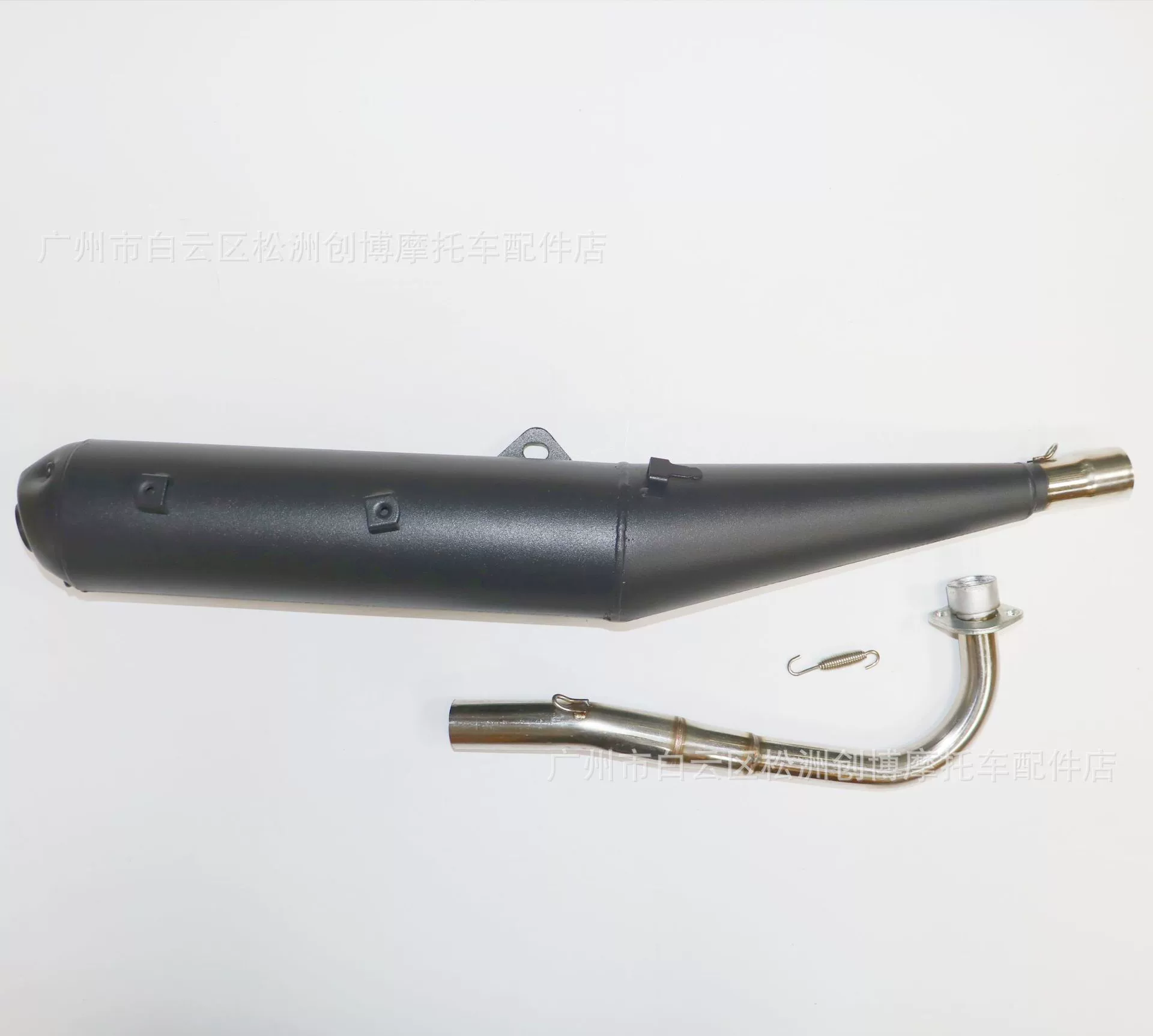 Модифицированный выхлопной патрубок для мотоциклов, подходит для WAVE100/125/110, из холоднокатаной стали, легкий.