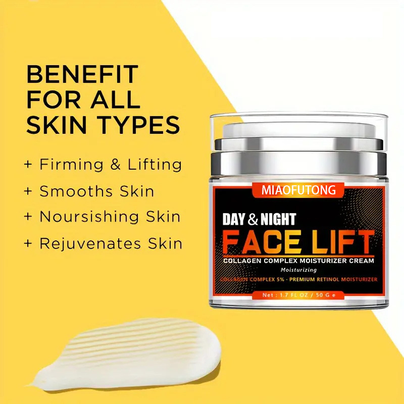 Cross-border Foreign Trade Face cream firming moisturizing cream hyaluronic acid collagen retinol