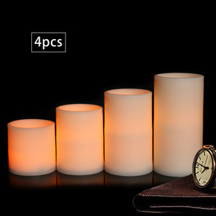 Annual Meeting Party Decoration Candle Lamp Valentine's Day Wedding Romantic Arrangement LED Candle No.7 Battery Ordinary Yellow Flash