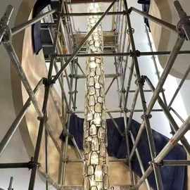 古镇工厂中山工厂直销简约旋转楼梯老树枝定制SP会所复古别墅复式