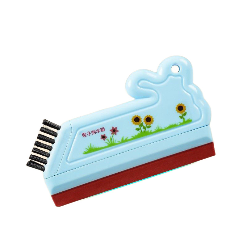 Cepillo Limpiador de Lavabo Dos en Uno de Plástico, Mini, para Baño