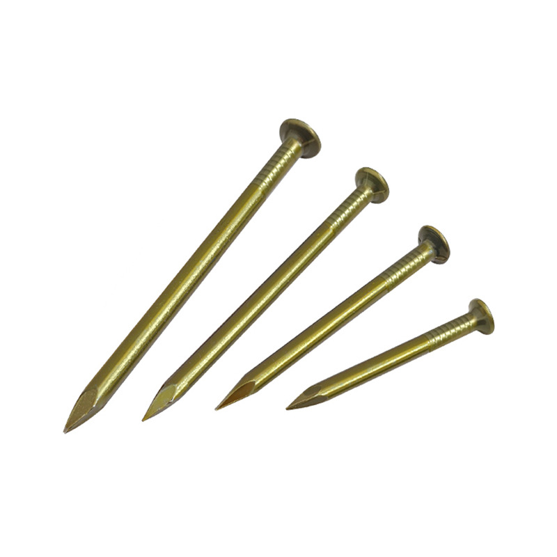 Estándar nacional de recubrimiento clavos de cemento endurecidos especiales clavos de acero clavos de pared de cemento de concreto clavos redondos clavos de hierro carpinteros