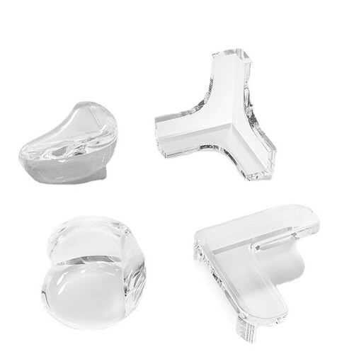 Anti-collision corner table corner transparent anti-bump anti-collision corner protector furniture corner protector soft corner child safety silicone protective cover