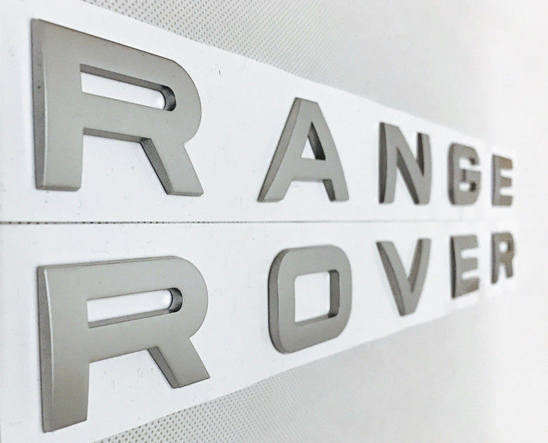 Suitable for Land Rover English Car Logo Range Rover Discovery Range Rover Evoque Hood Logo Letter Labeling