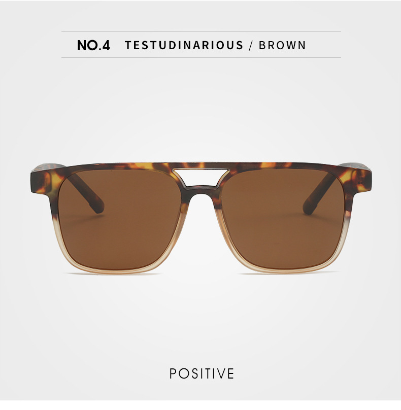 Streetwear Geometric Tac Square Full Frame Glasses display picture 12