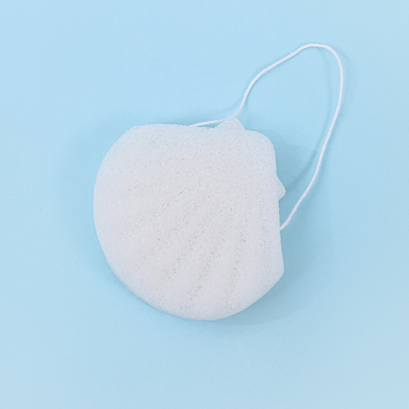 Fábrica personalizada konjac esponja para lavar la cara esponja konjac limpieza facial limpieza facial material vegetal degradable a granel