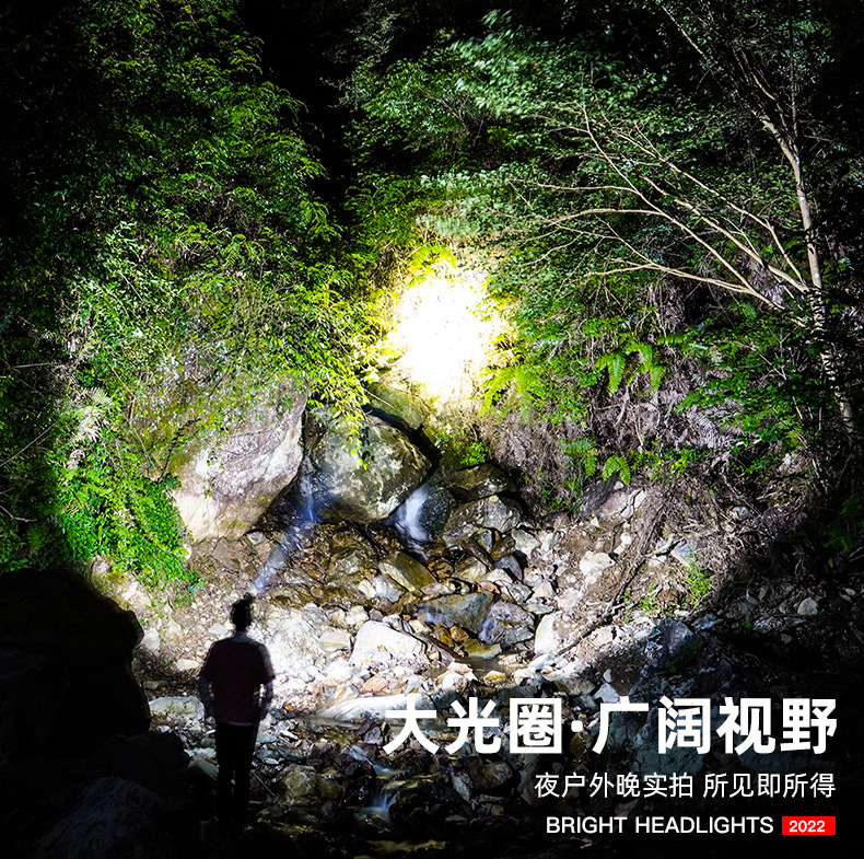 头戴式户外远射矿灯