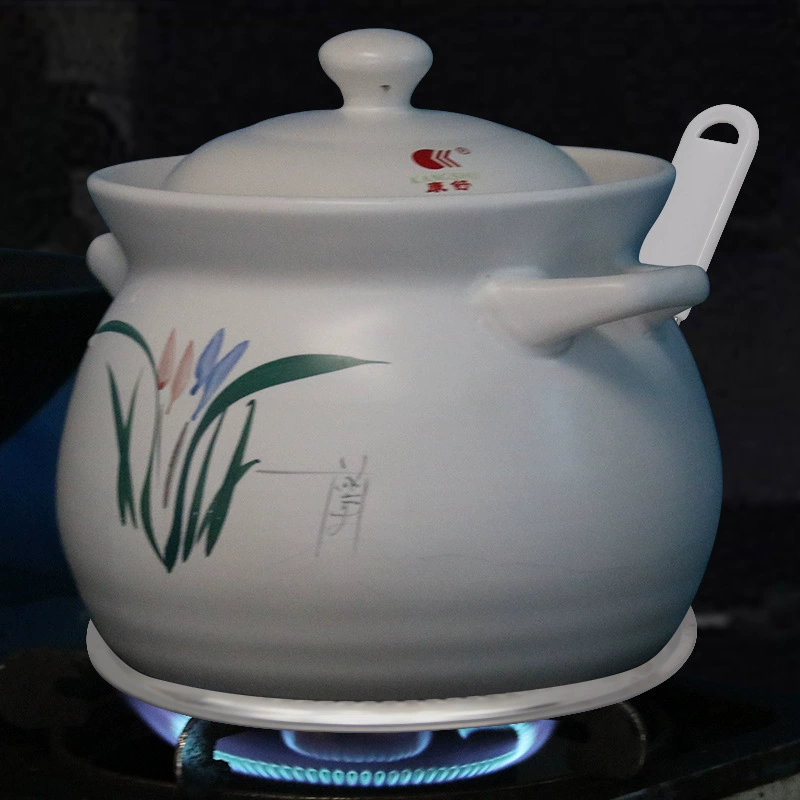 Стальная нержавеющая сталь полка для крышек кухни, утолщенная круглая трубка, двойной слой, поддон для кастрюль, специальная для wok пути