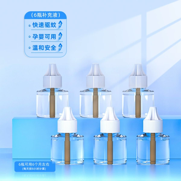 6 bottles of supplementary liquid [without the device]