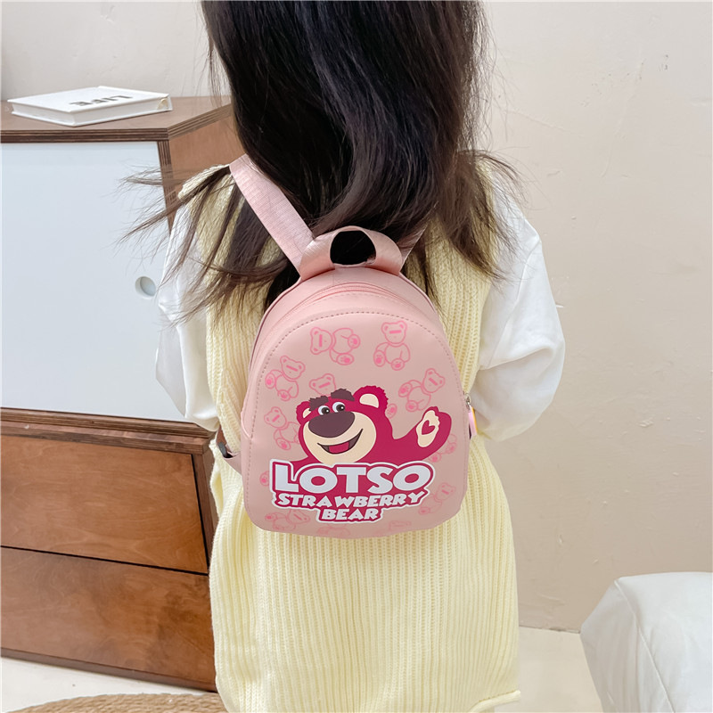 Nueva mochila infantil con estampado de dibujos animados