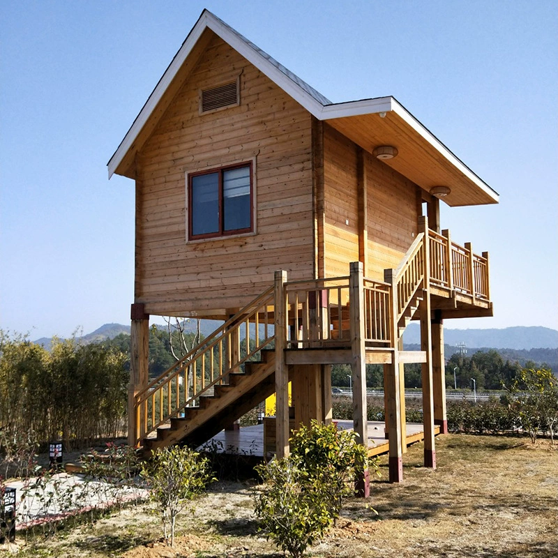 Открытый лес характерный дом на дереве Живописная местность Мобильный пансион Антикоррозийная деревянная вилла кемпинг сеть красная сборка деревянная беседка