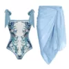 Blue double-sided set