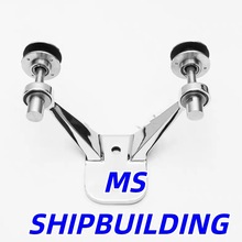 玻璃幕墙/不锈钢幕墙/不锈钢驳接爪250型长 短单爪