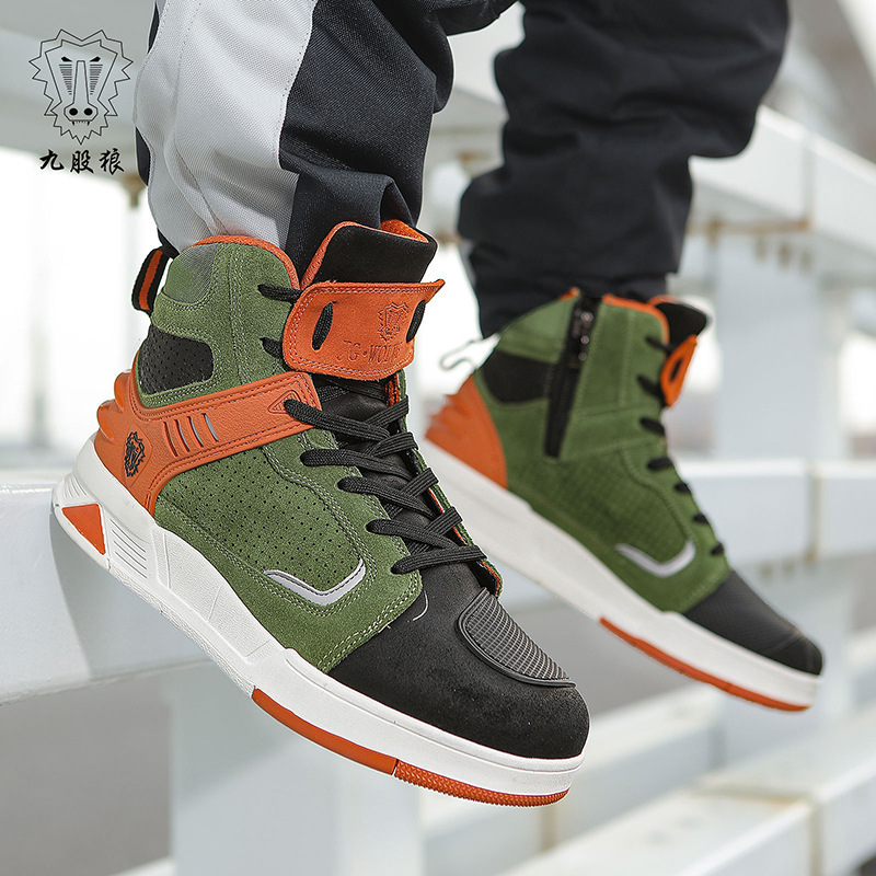 Leather Motorcycle Shoes Motorcycle Riding Shoes Men's Knight Four Seasons Motorcycle Travel Commuter Off-Road Motorcycle Boots Racing Boots