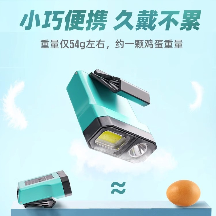 Transfronterizo nuevo faro al aire libre Tipo de inducción de larga resistencia Luz de pesca nocturna multifuncional iluminación impermeable luz de trabajo de emergencia