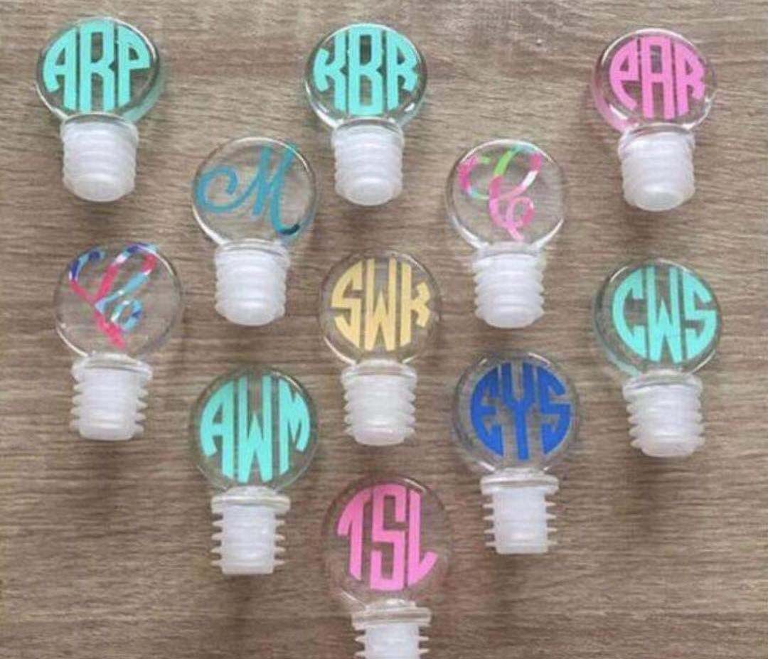 acrylic wine stopper