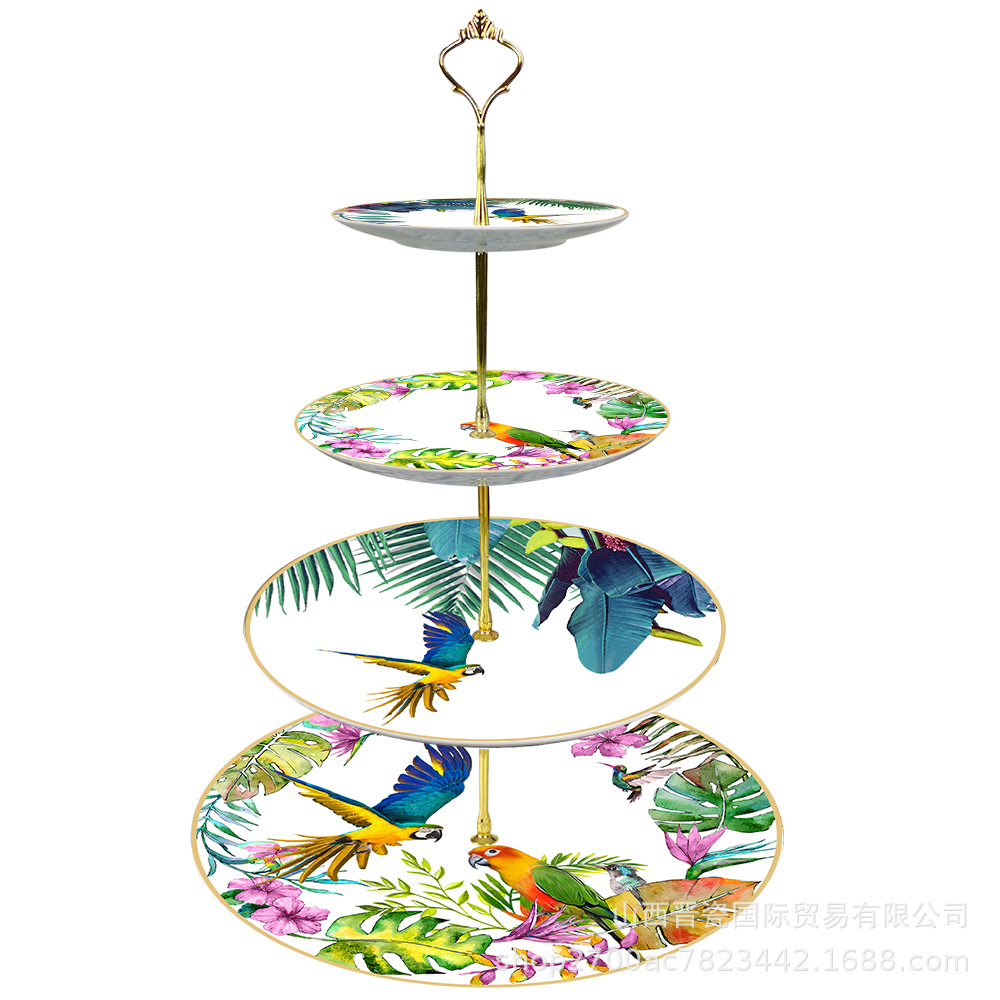 4 층 케이크 스탠드