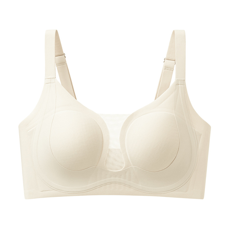 Seamless Bra, Liquid Foundation Underwear, Women's Thin, Breathable, Seamless, Push-Up, Comfortable, Nude-Feel Bra for Women
