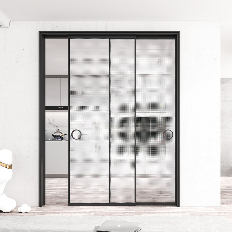 Home Kitchen Linkage Partition Sliding Door, Office Building Tempered Glass Sliding Door, Perfect System Aluminum Alloy Sliding Door Home Kitchen Linkage Partition Sliding Door, Office Building Tempered Glass Sliding Door, Perfect System Aluminum Alloy Sliding Door