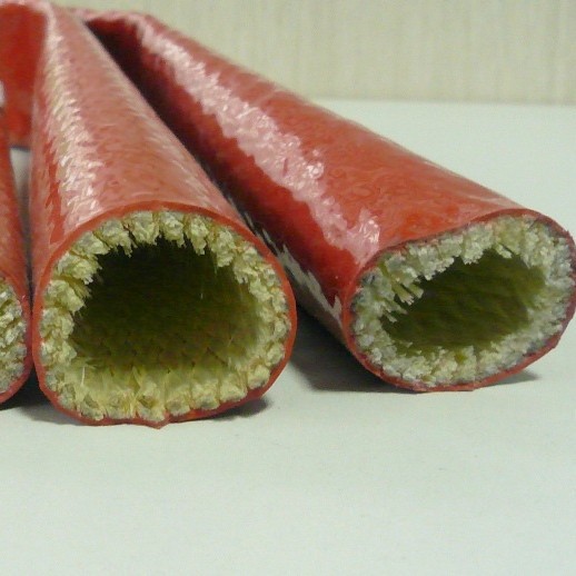 安徽耐高温绝缘护套管玻纤耐火防护套管耐高温套管绝缘阻燃防火管