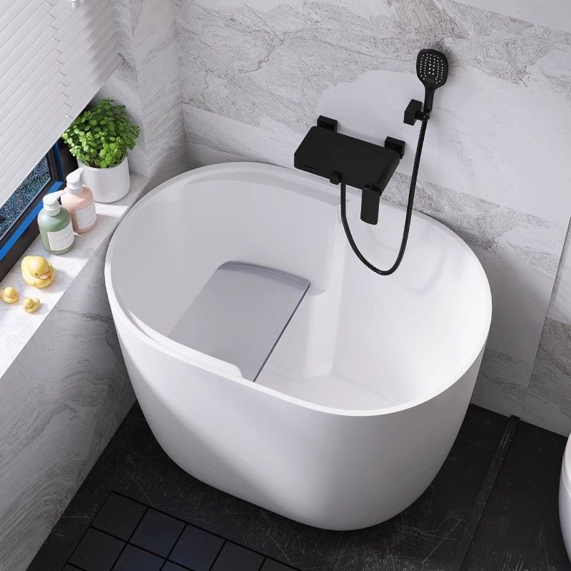 Bathtub for Home Use, Small Apartment, Acrylic, Freestanding, Integrated, Movable, Japanese-Style, Deep Soaking, Mini, Compact, Other
