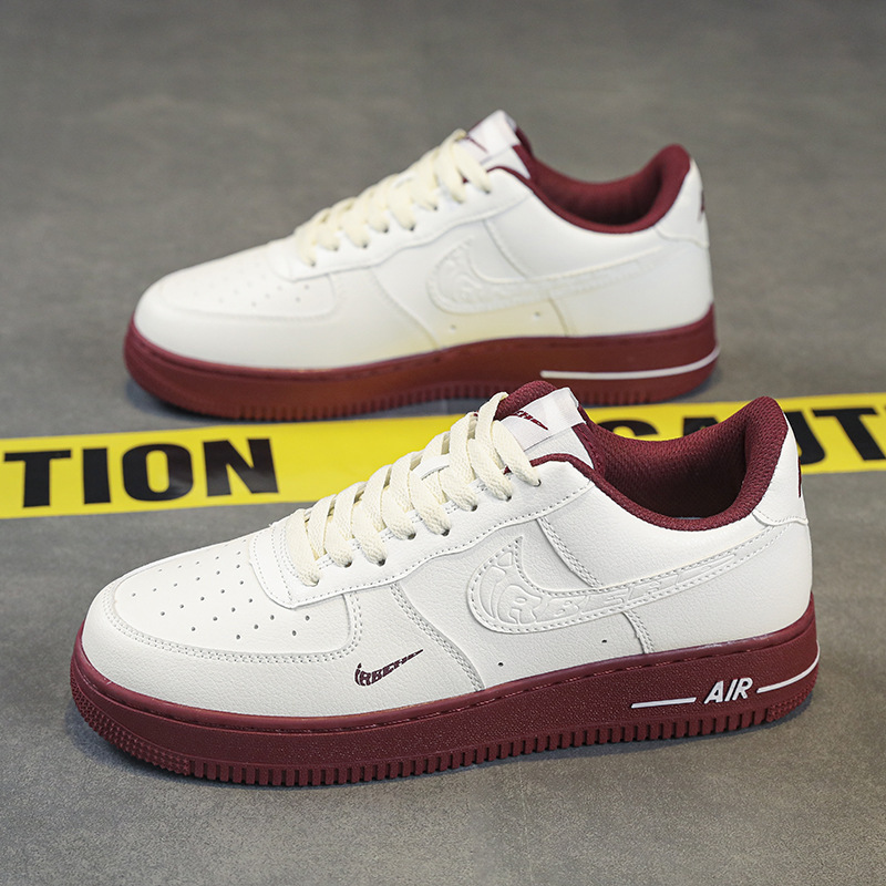 Air Force One Men's Putian Official Website Authentic Off-White Green Sneakers Couple Low-Top Af1 Putian Sports Shoes Women's Shoes