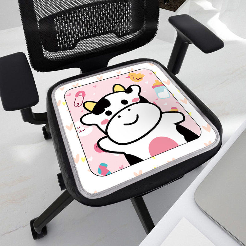 Ice pad Seat cushion summer Borneol Seat cushion Office summer ventilation Cooling mat household student lovely cushion stool