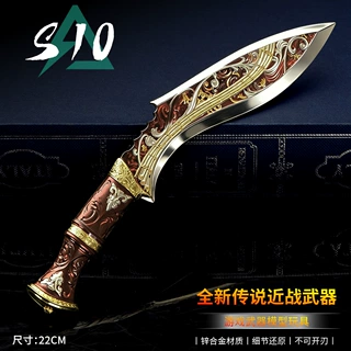三角洲游戏周边S10赛季挽歌锌合金尼泊尔22cm模型收藏品玩具摆件