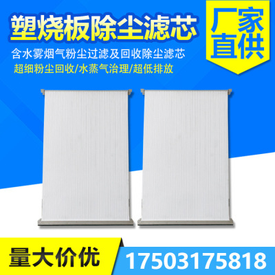 塑烧板烧结板除尘滤芯含水雾烟气粉尘过滤厂家直供价优除尘器滤芯|ms