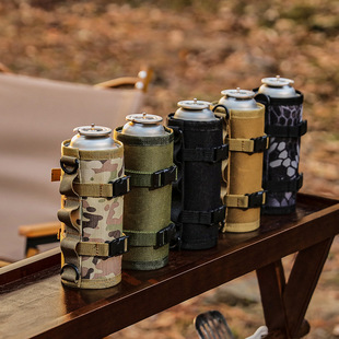 Outdoor gas card furnace gas tank protective cover non-slip anti-collision sleeve gas cylinder Velcro storage bag protective cover