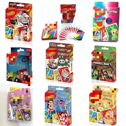 Cross-Border Uno Card Board Game Yunnuo Card Genuine Punishment Card Multiplayer Card Game Party Board Game