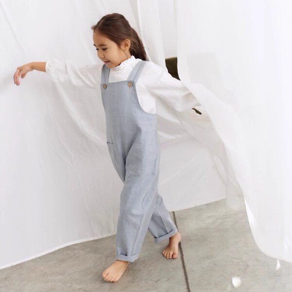 Brand children's summer adjustable overall