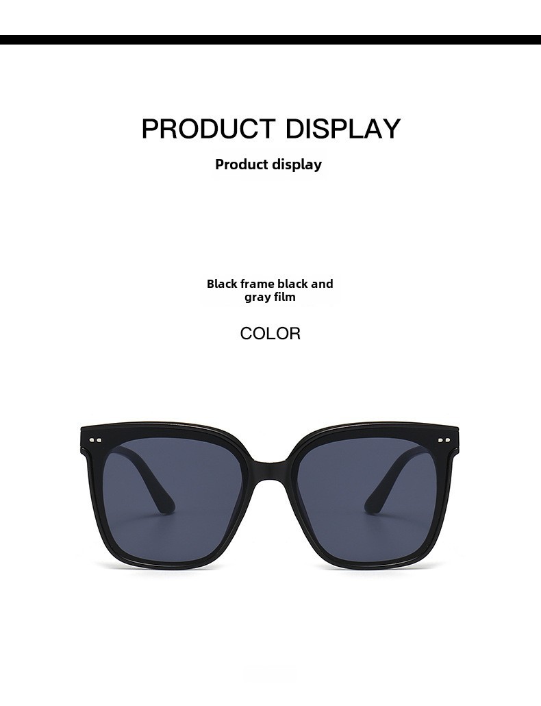 2024 nouvelles lunettes de soleil pour femmes haut de gamme grand visage minceur lunettes de soleil filet rouge photo I lunettes de soleil de protection UV_voghion.com