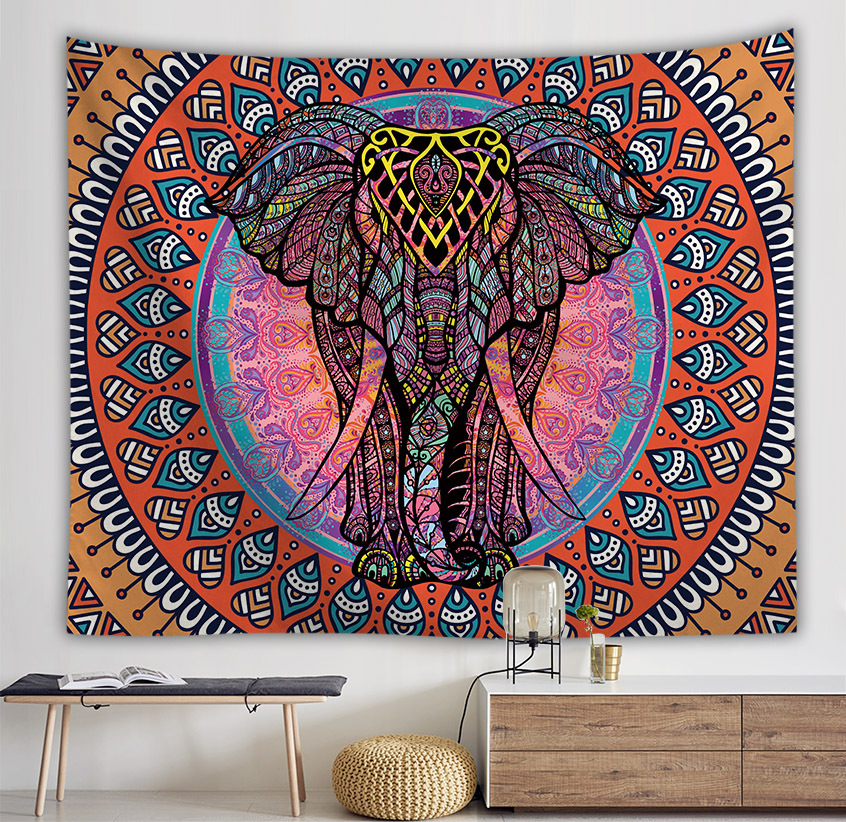 Colorful Tapestry Picnic Mat