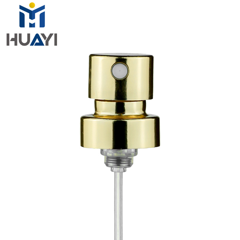 厂家直供喷雾头电化铝按压喷雾压泵15卡口香水喷雾规格齐全可拿样