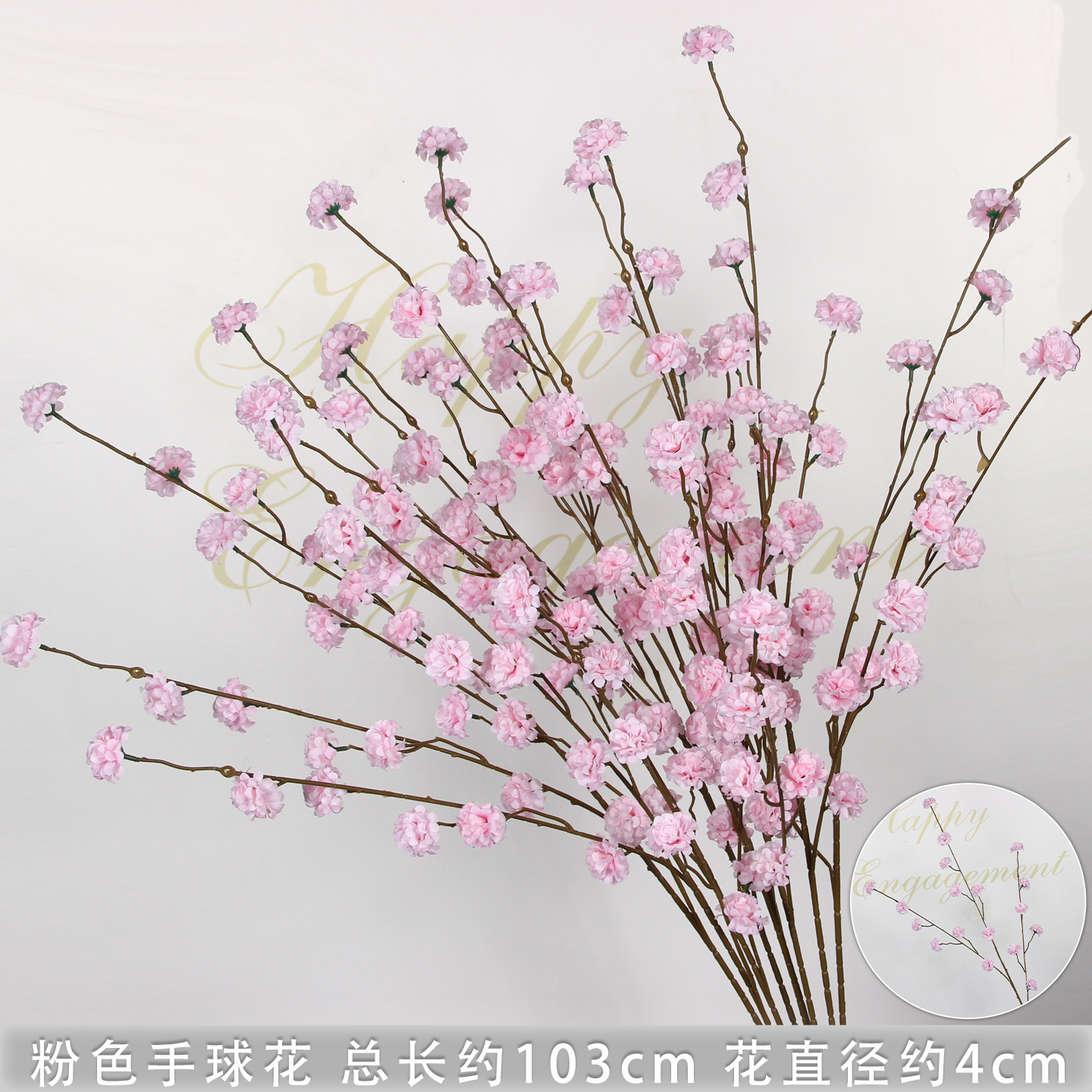 Flor de boda rosa imitación flor de seda flor de decoración floral sala de bodas floral hogar ramo único camino de introducción de flores