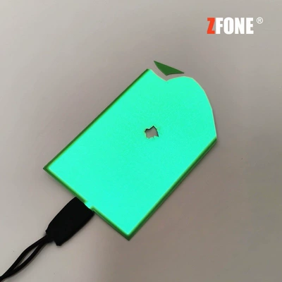 Cold light sheet light-emitting sheet without light beads, EL