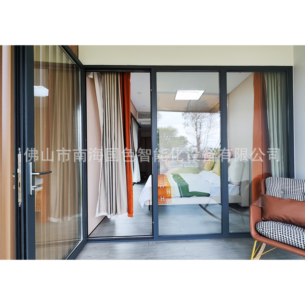 La ciudad de Wenlv montó el edificio de Instalación rápida móvil de acero ligero B & B Hotel de acero pesado Villa sala de actividades casa integrada