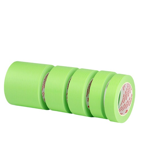 Weakly sticky masking tape art paint diatom mud latex paint and paper tape decoration traceless spray paint tape