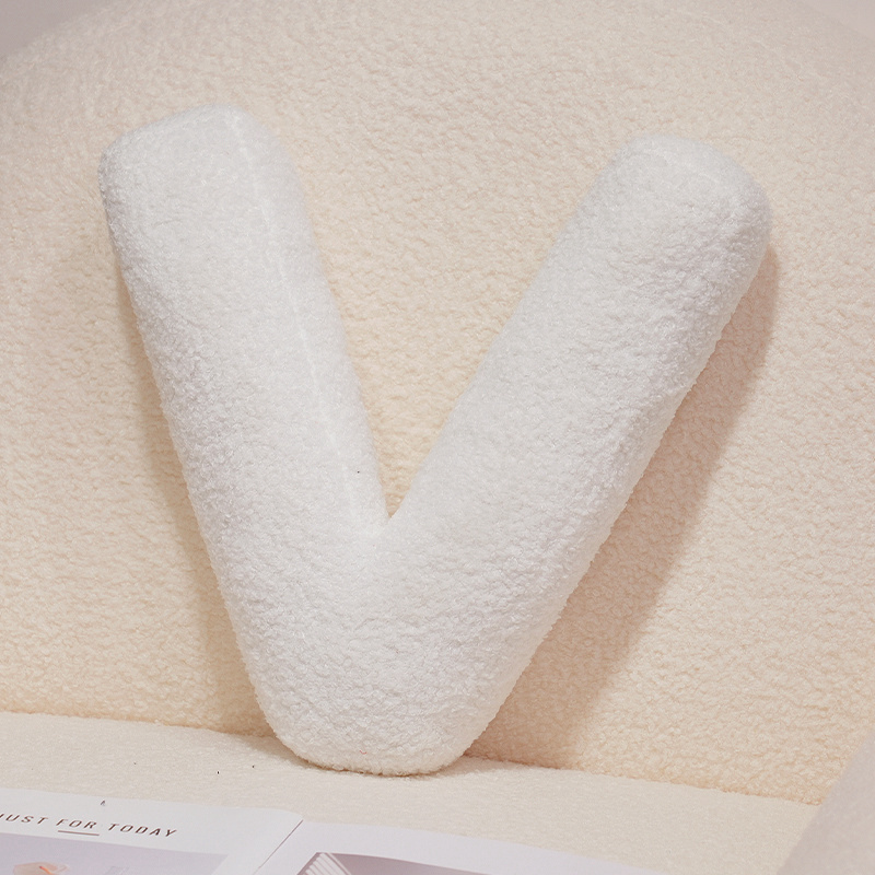Cojín de Peluche con Forma de Letra de Felpa Decorativo para Fotografía image 54