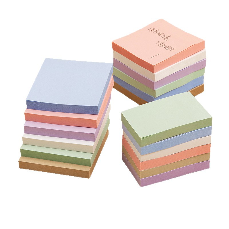 100枚のモランディ色の付箋を貼り付けることができます。