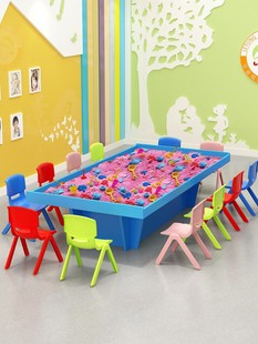 Space Sand Table Commercial Children's Multi-Functional Sand Table Handmade Table Toy Table Amusement Equipment Large Building Block Table