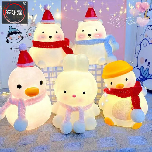 Toys suitable for festival gifts, online famous dragon year glowing night market stall small night light street stall children's gifts