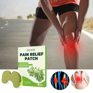 Eelhoe Wormwood Muscle and Bone Pain Relief Patch Relieves Joint Lumbar Cervical Spine Knee Leg Pain Health Care Patch