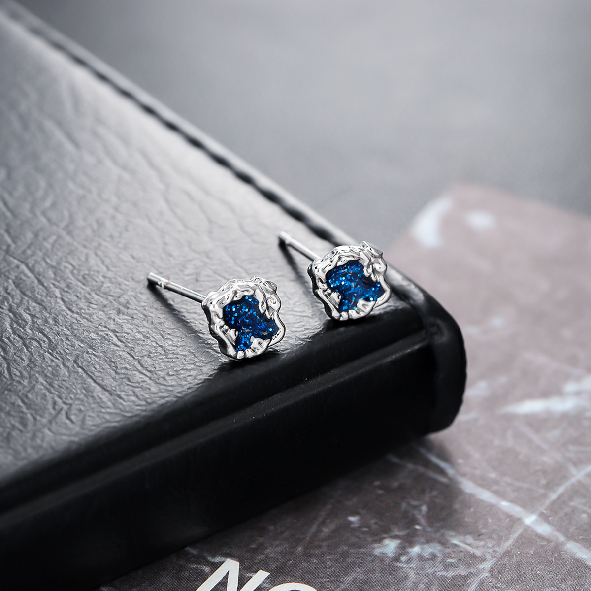 Minimalist Stainless Steel Stud Earrings For Men Punk Style_voghion.com