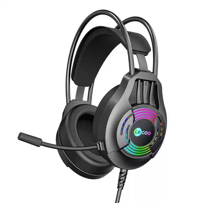 Лайку HT406/405/401 Проводной светящийся RGB наушники наушники usb 7.1 компьютерные наушники
