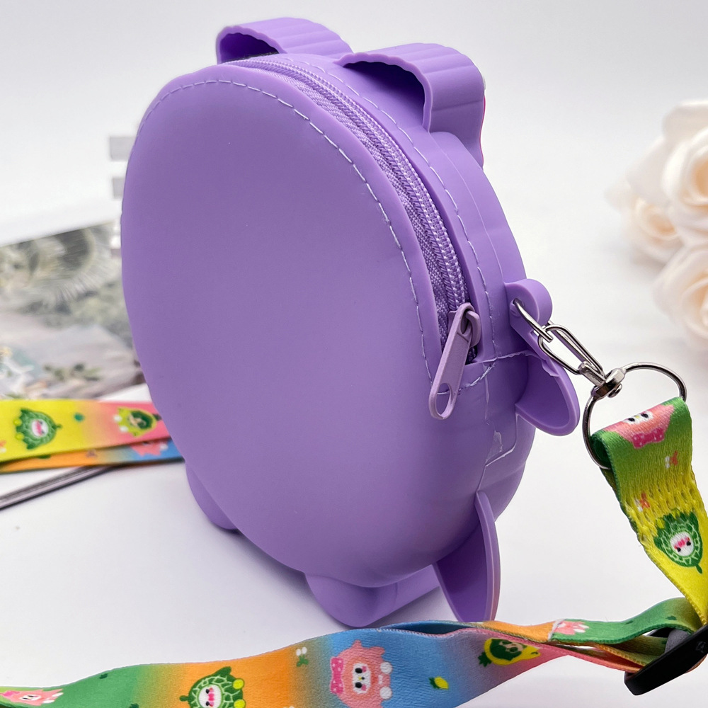 Girl'S Cartoon Silica Gel Zipper Kids Wallets display picture 4