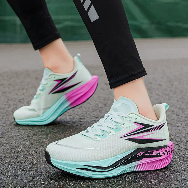 Plus 5Mix Running Shoes New Professional Racing Training Shoes Shock-Absorbing Rebound Running Shoes Sports Shoes for Men and Women